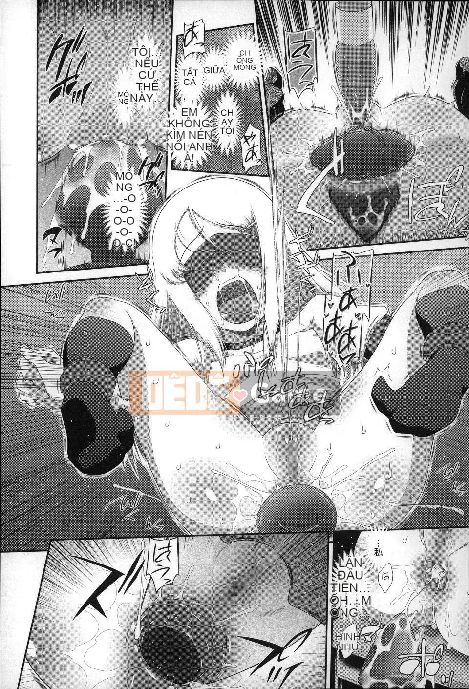 (Truyện tranh dành cho người lớn) [Dantetsu] Tôi không thể đợi cho đến khi tôi lớn!