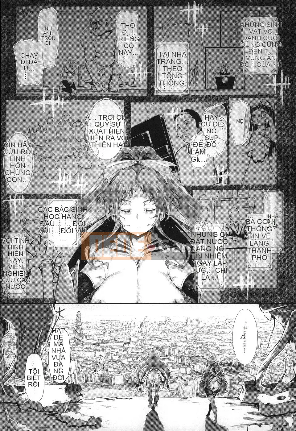 (Seinen Comic) [Suzuhanesuzu] Cô gái thanh tẩy yêu thú Utea