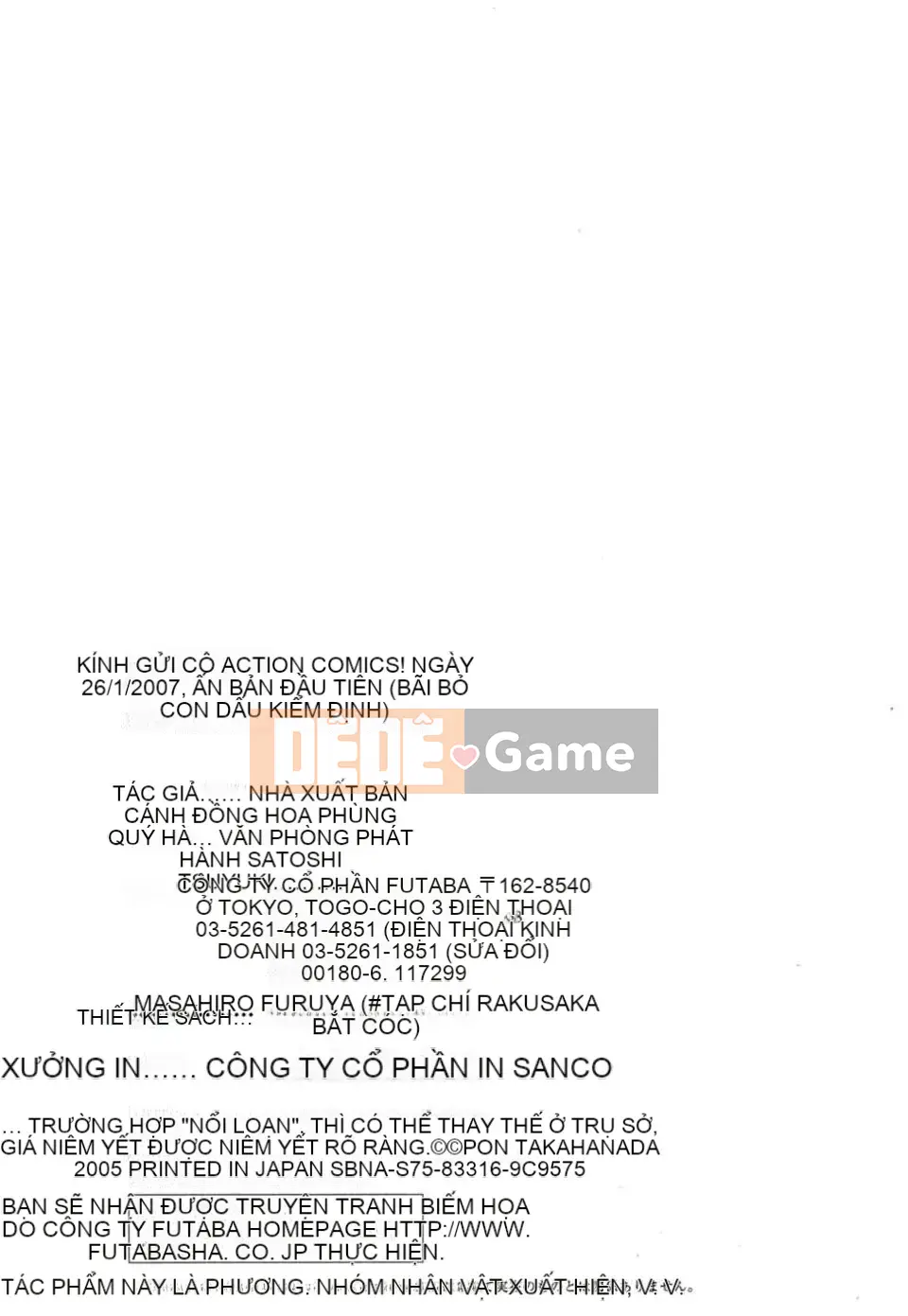 [Pon Takahanada] Yêu Gome!