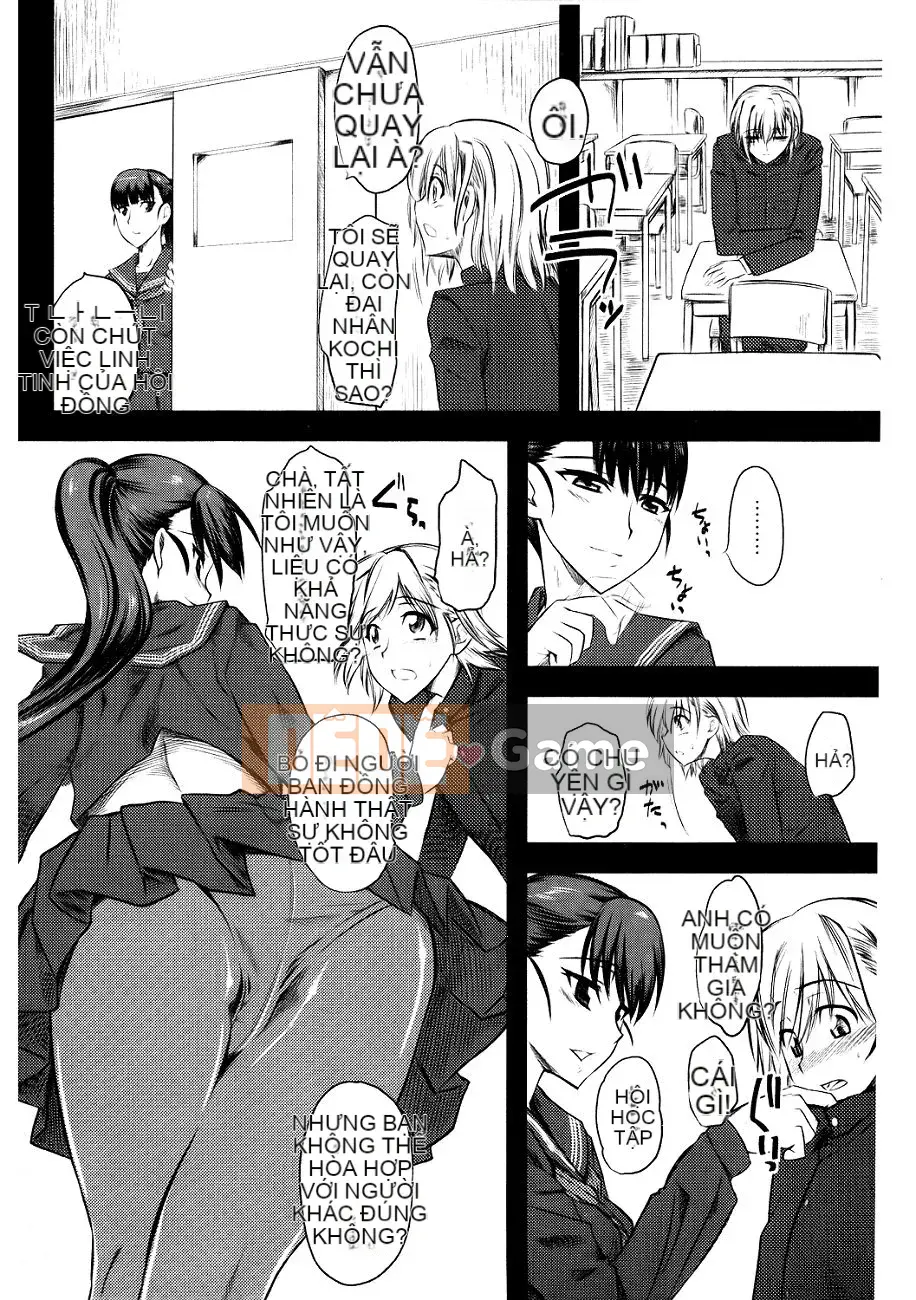 (Phiên bản một trang) [clover] 嫐 ~Tôi bị cưỡng hiếp tập thể bởi những nữ sinh siêu buồn~