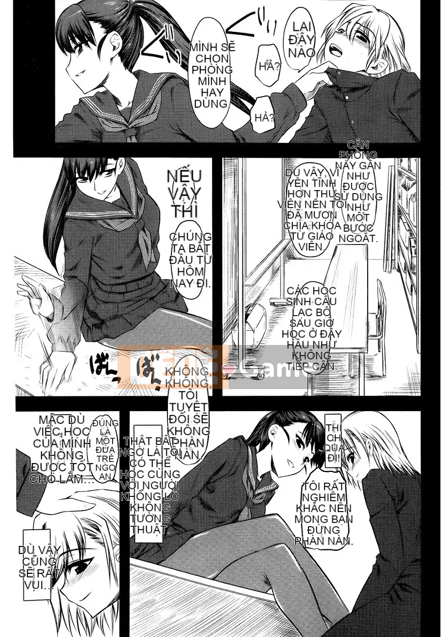 (Phiên bản một trang) [clover] 嫐 ~Tôi bị cưỡng hiếp tập thể bởi những nữ sinh siêu buồn~