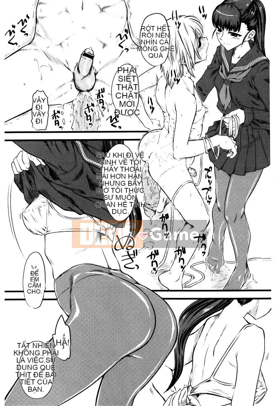 (Phiên bản một trang) [clover] 嫐 ~Tôi bị cưỡng hiếp tập thể bởi những nữ sinh siêu buồn~