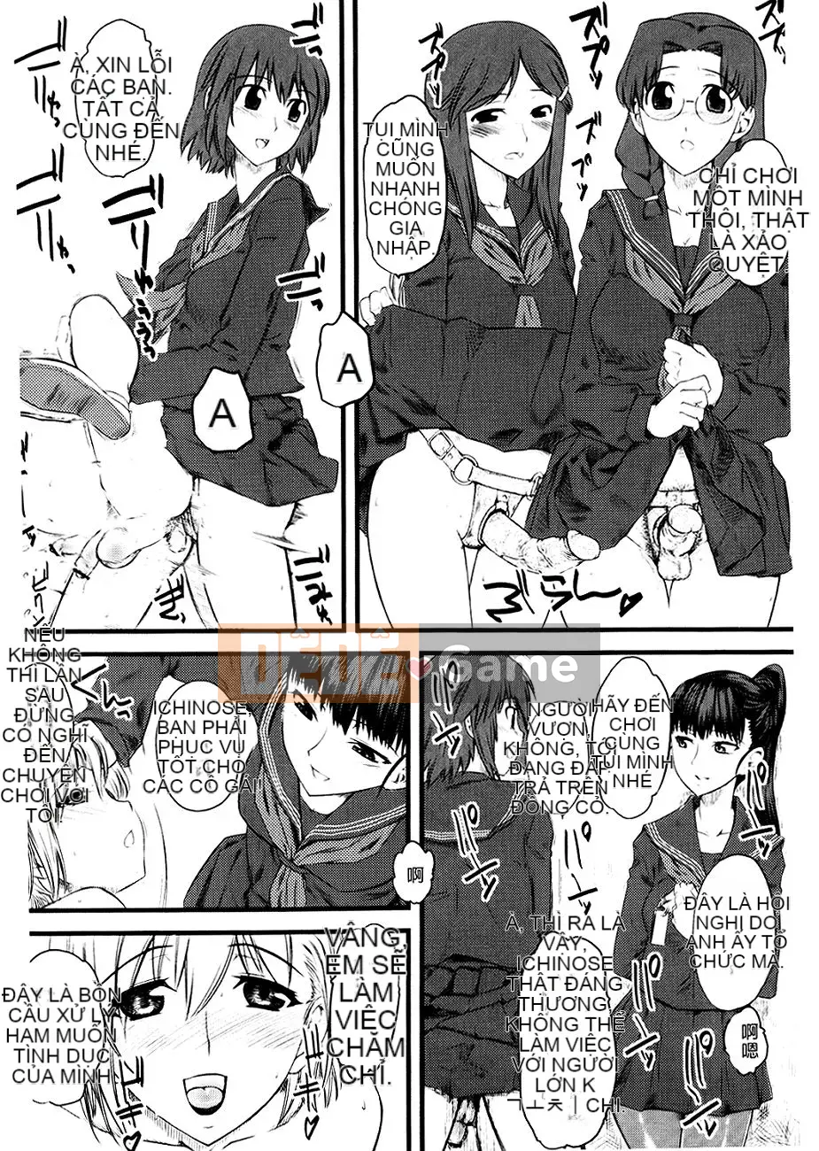 (Phiên bản một trang) [clover] 嫐 ~Tôi bị cưỡng hiếp tập thể bởi những nữ sinh siêu buồn~