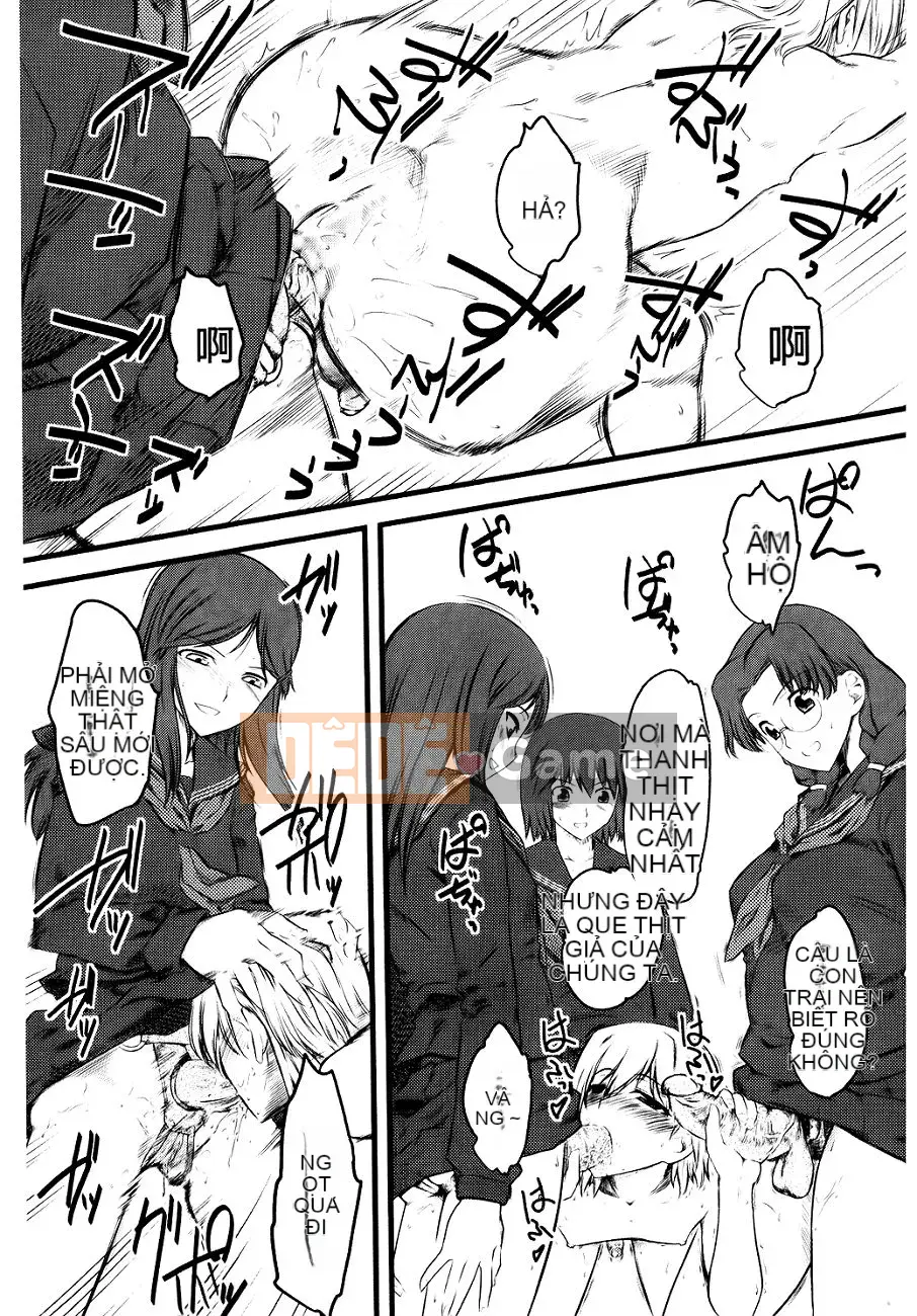 (Phiên bản một trang) [clover] 嫐 ~Tôi bị cưỡng hiếp tập thể bởi những nữ sinh siêu buồn~