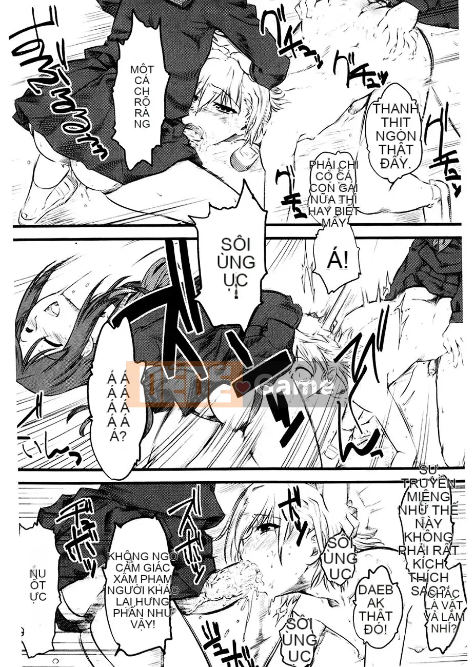 (Phiên bản một trang) [clover] 嫐 ~Tôi bị cưỡng hiếp tập thể bởi những nữ sinh siêu buồn~