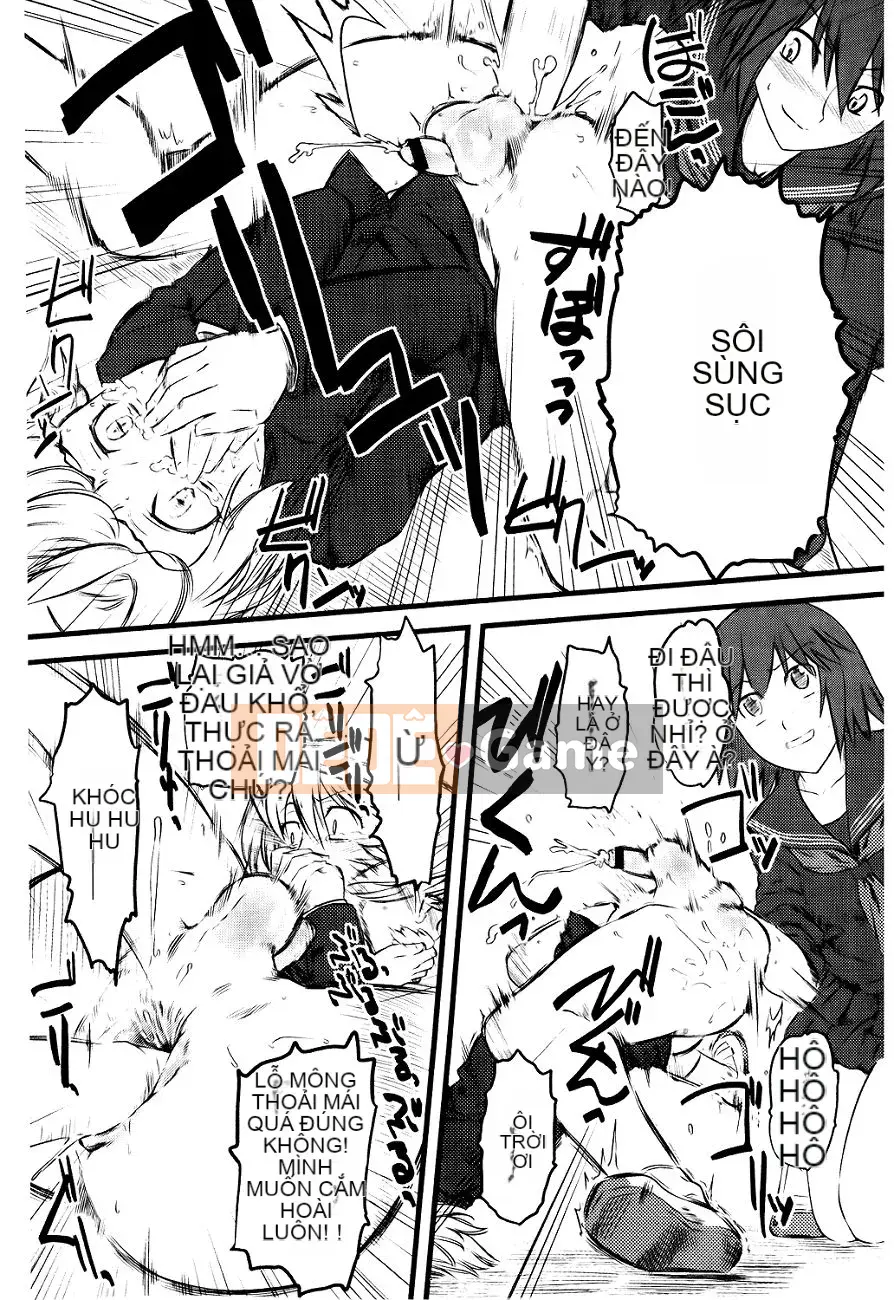 (Phiên bản một trang) [clover] 嫐 ~Tôi bị cưỡng hiếp tập thể bởi những nữ sinh siêu buồn~