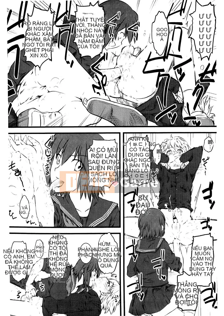 (Phiên bản một trang) [clover] 嫐 ~Tôi bị cưỡng hiếp tập thể bởi những nữ sinh siêu buồn~