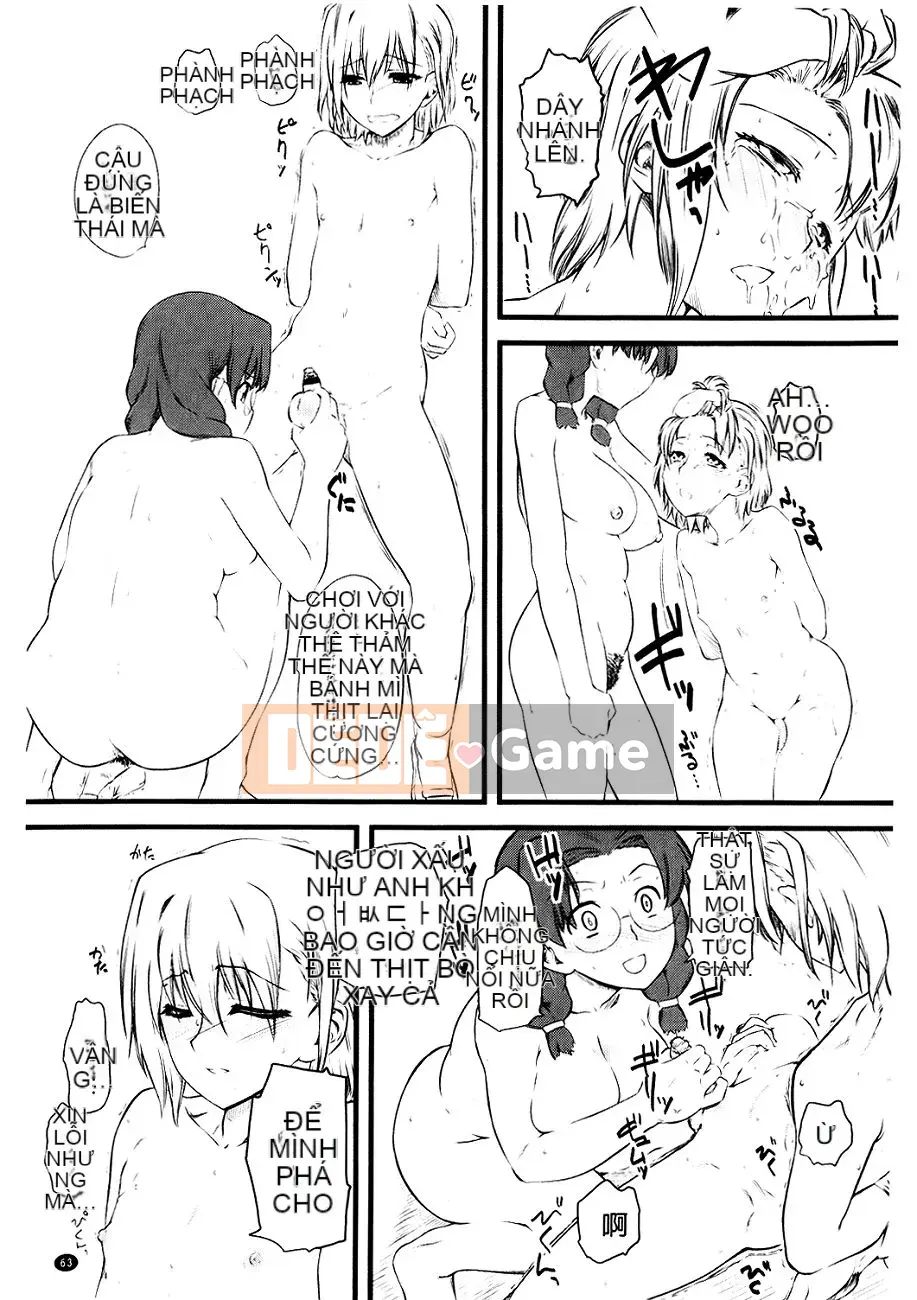 (Phiên bản một trang) [clover] 嫐 ~Tôi bị cưỡng hiếp tập thể bởi những nữ sinh siêu buồn~