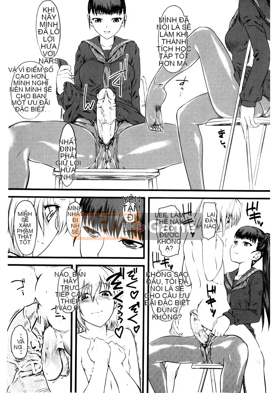 (Phiên bản một trang) [clover] 嫐 ~Tôi bị cưỡng hiếp tập thể bởi những nữ sinh siêu buồn~