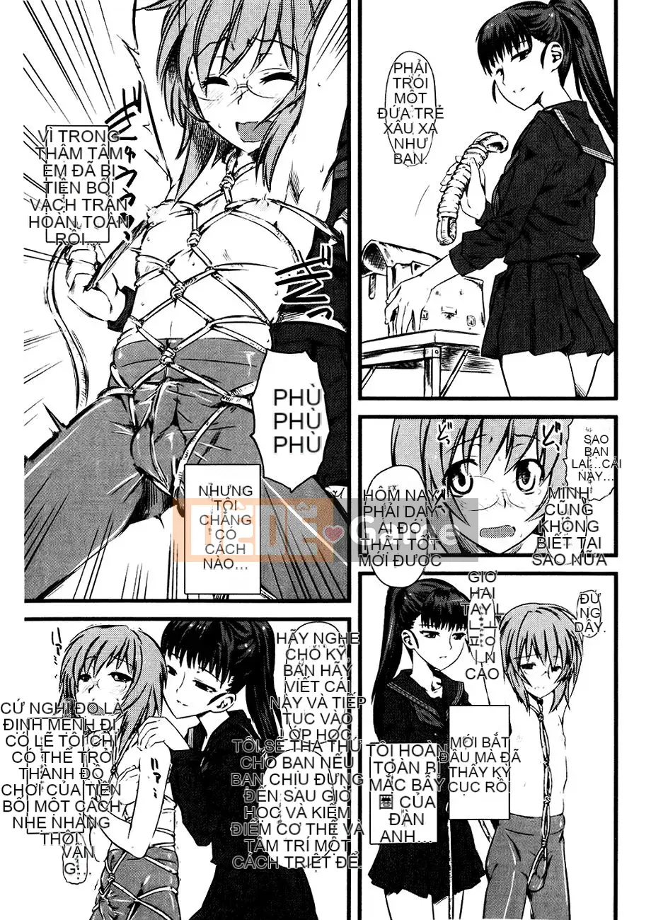 (Phiên bản một trang) [clover] 嫐 ~Tôi bị cưỡng hiếp tập thể bởi những nữ sinh siêu buồn~