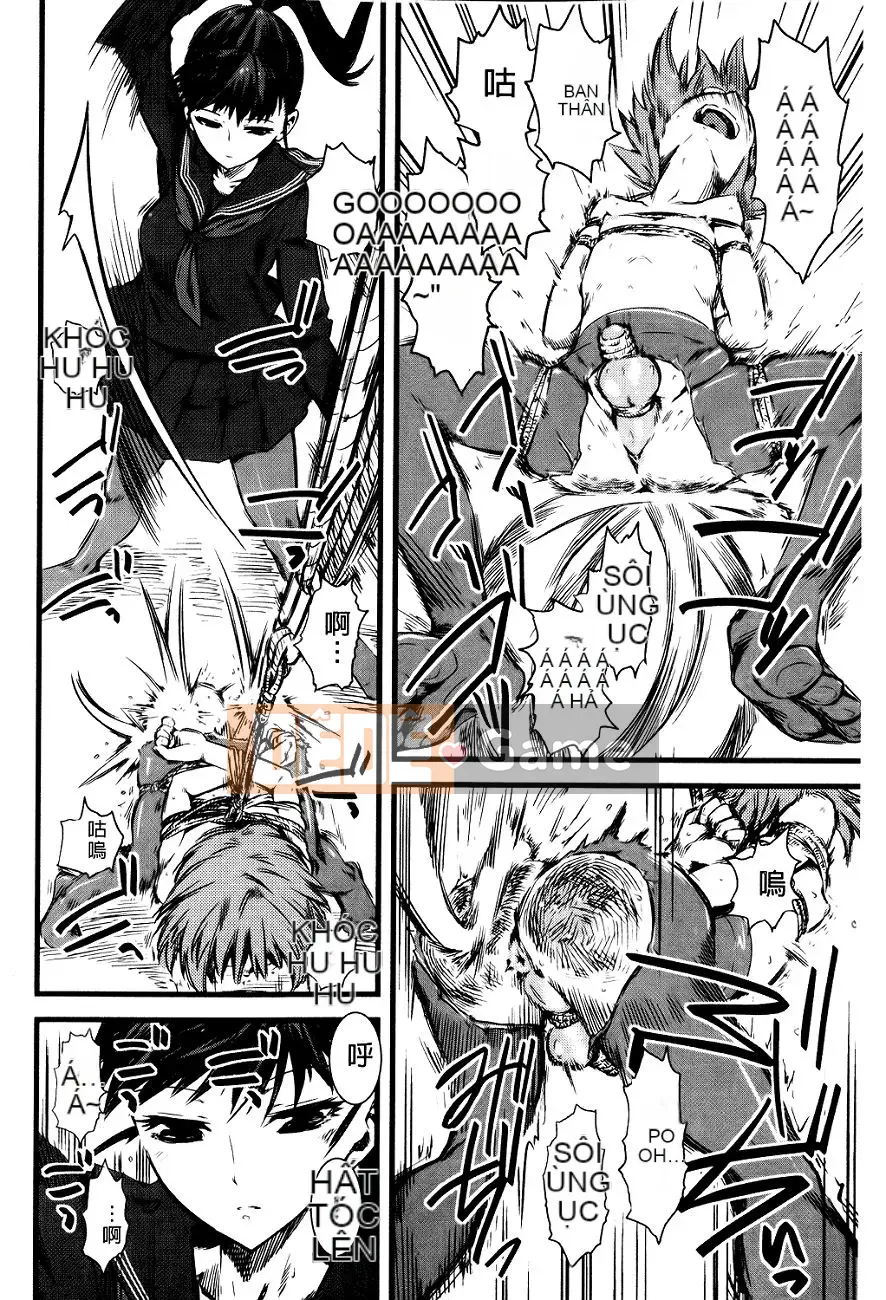 (Phiên bản một trang) [clover] 嫐 ~Tôi bị cưỡng hiếp tập thể bởi những nữ sinh siêu buồn~