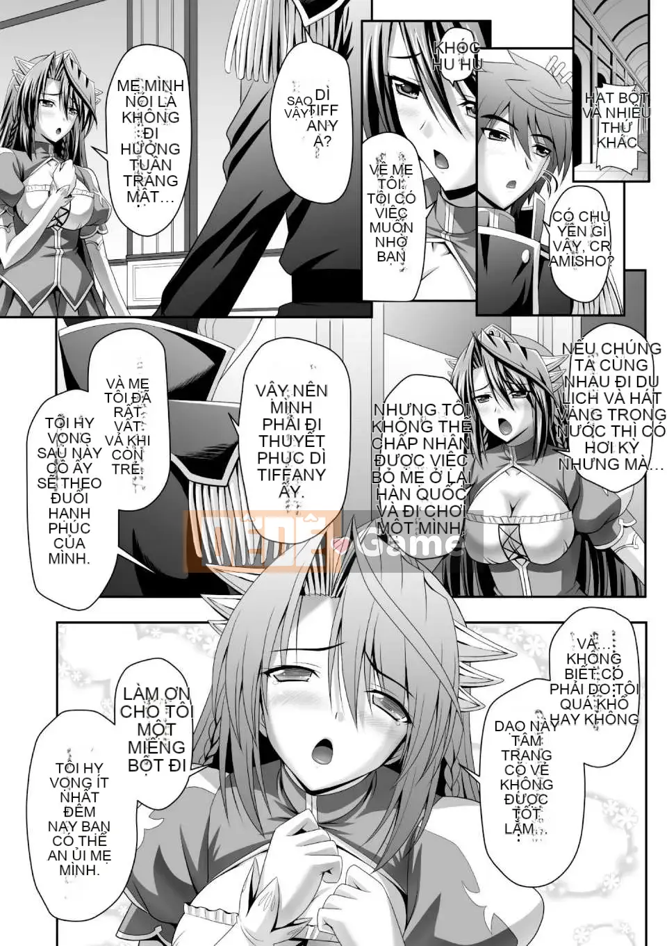 [Night Đau khổ cá nhân hóa Han] (Truyện tranh người lớn) [Jinbo Gyokuran & Takeuchi Ken] Đám cưới hậu cung Tuần trăng mật ngọt ngào