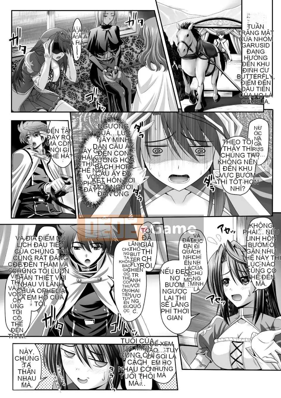 [Night Đau khổ cá nhân hóa Han] (Truyện tranh người lớn) [Jinbo Gyokuran & Takeuchi Ken] Đám cưới hậu cung Tuần trăng mật ngọt ngào