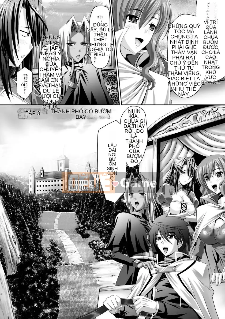 [Night Đau khổ cá nhân hóa Han] (Truyện tranh người lớn) [Jinbo Gyokuran & Takeuchi Ken] Đám cưới hậu cung Tuần trăng mật ngọt ngào