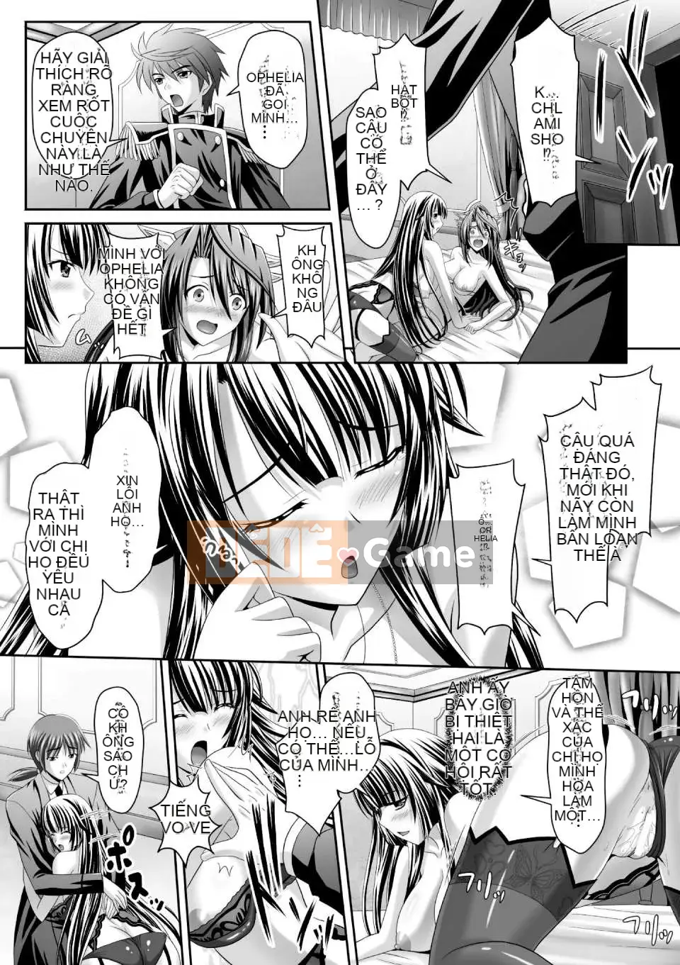 [Night Đau khổ cá nhân hóa Han] (Truyện tranh người lớn) [Jinbo Gyokuran & Takeuchi Ken] Đám cưới hậu cung Tuần trăng mật ngọt ngào