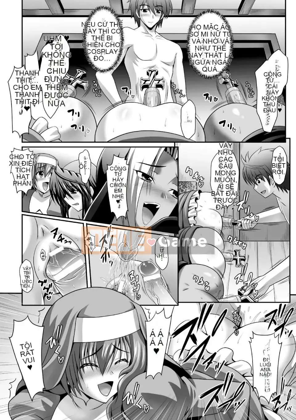 [Night Đau khổ cá nhân hóa Han] (Truyện tranh người lớn) [Jinbo Gyokuran & Takeuchi Ken] Đám cưới hậu cung Tuần trăng mật ngọt ngào