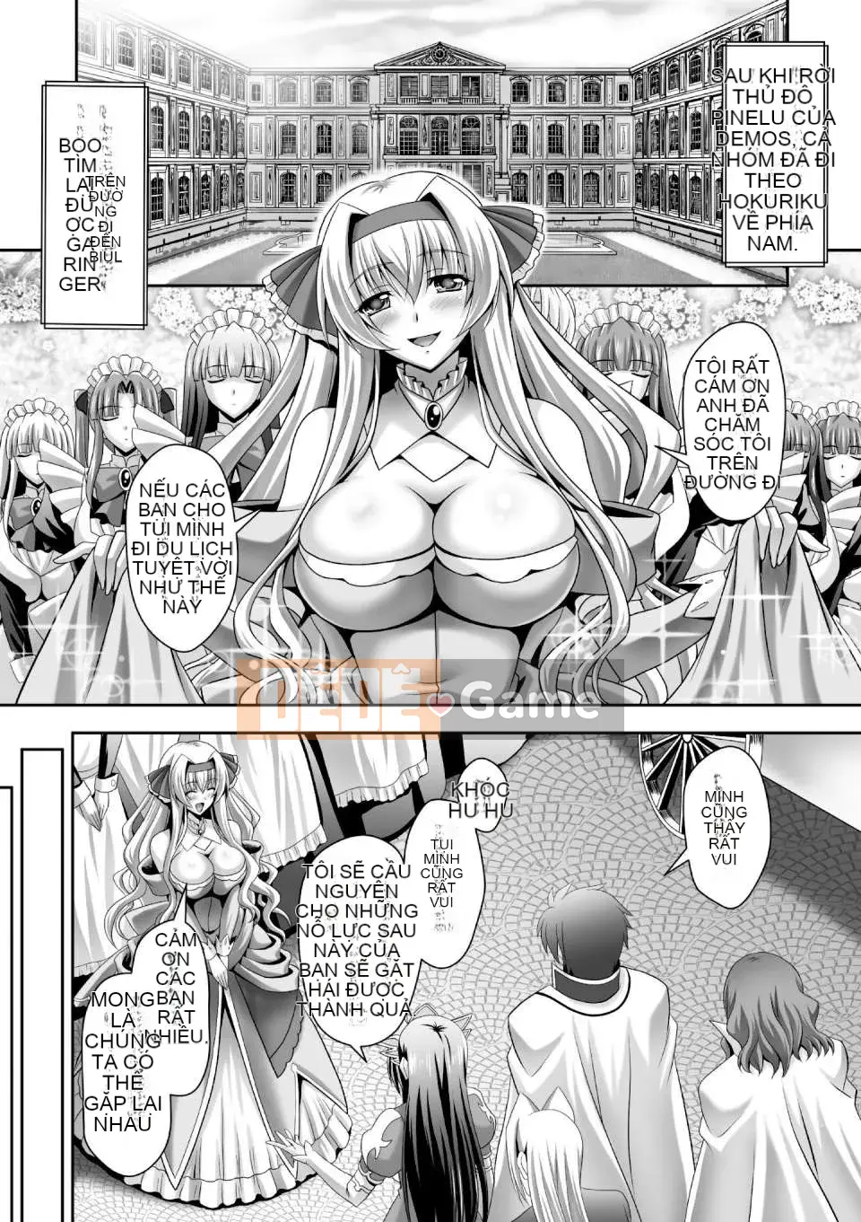 [Night Đau khổ cá nhân hóa Han] (Truyện tranh người lớn) [Jinbo Gyokuran & Takeuchi Ken] Đám cưới hậu cung Tuần trăng mật ngọt ngào