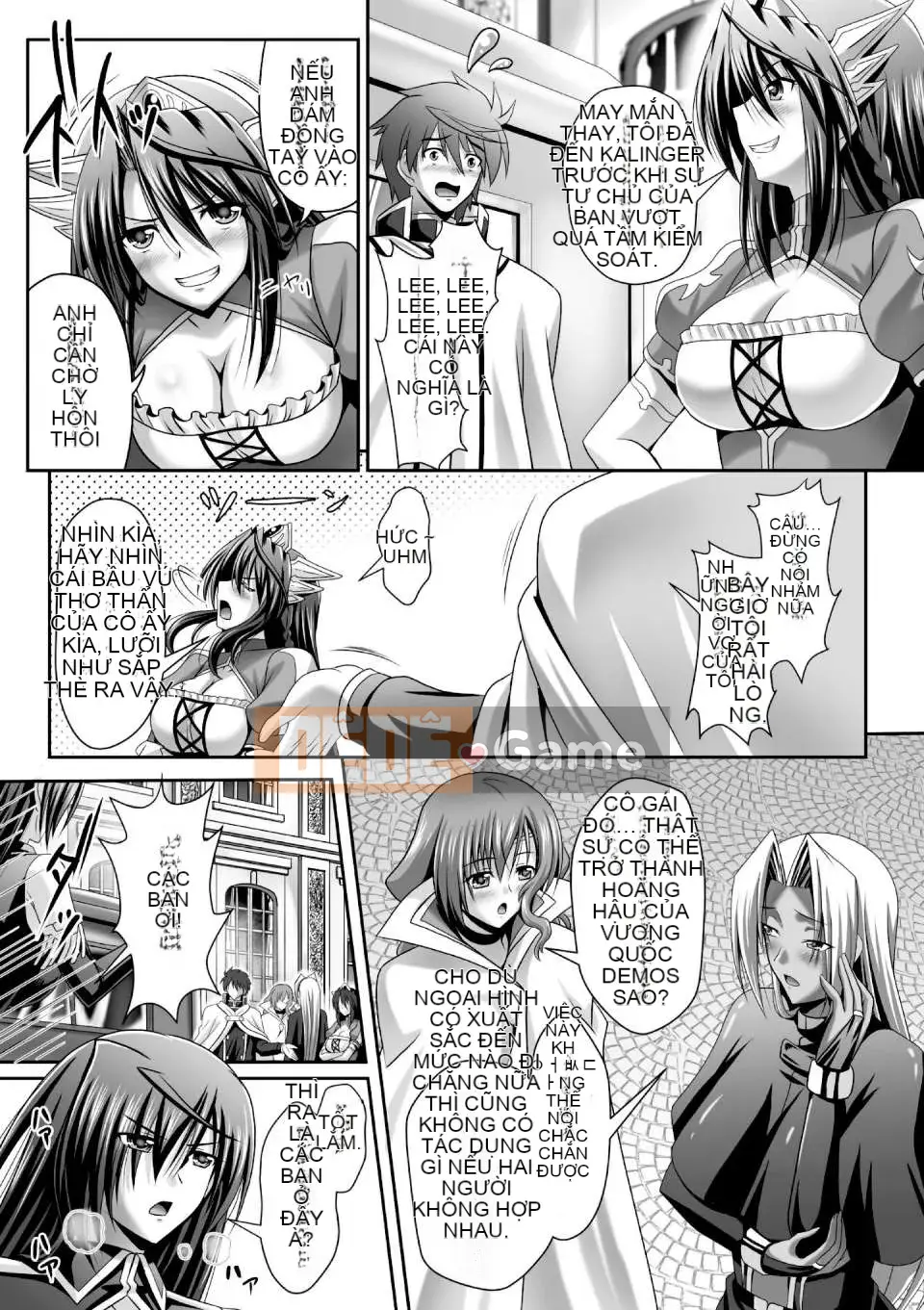 [Night Đau khổ cá nhân hóa Han] (Truyện tranh người lớn) [Jinbo Gyokuran & Takeuchi Ken] Đám cưới hậu cung Tuần trăng mật ngọt ngào