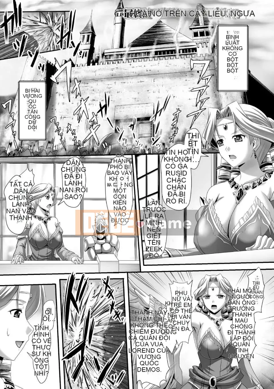 [Night Đau khổ cá nhân hóa Han] (Truyện tranh người lớn) [Jinbo Gyokuran & Takeuchi Ken] Đám cưới hậu cung Tuần trăng mật ngọt ngào