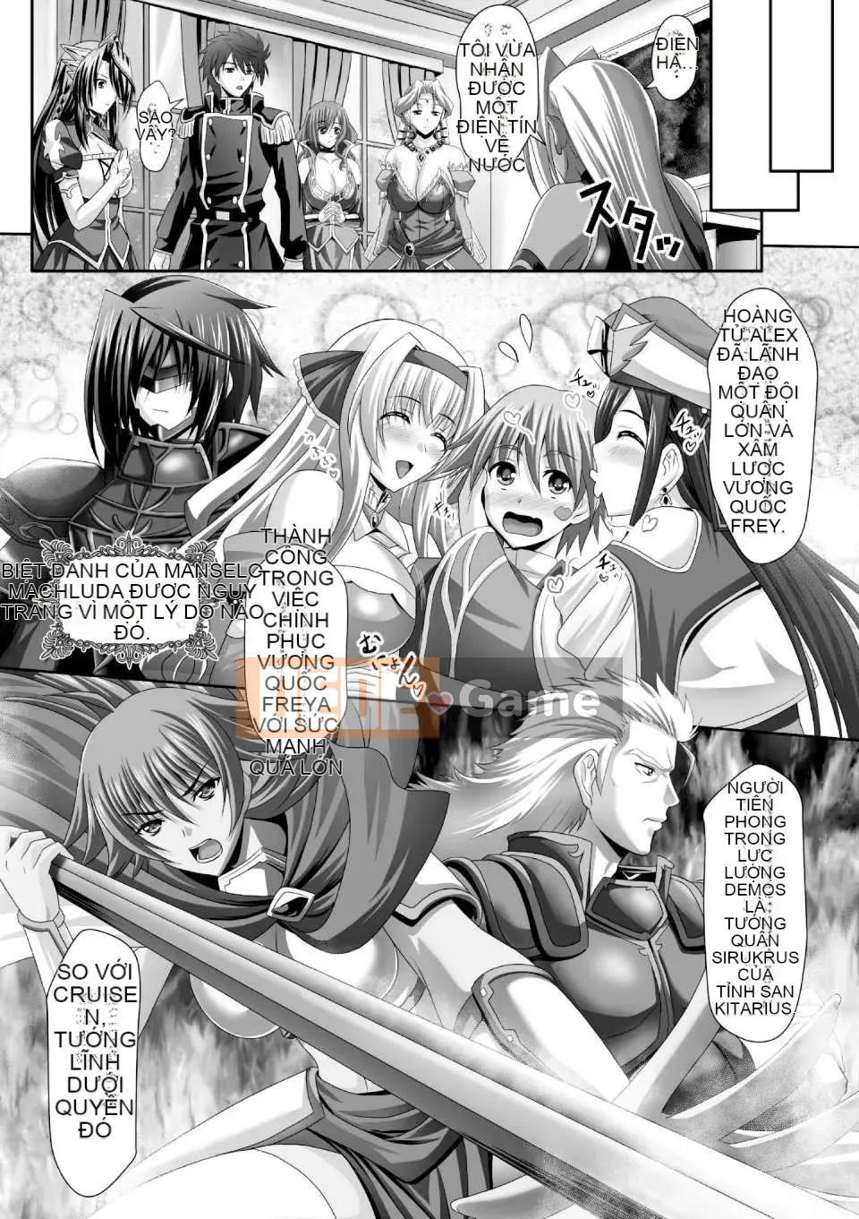 [Night Đau khổ cá nhân hóa Han] (Truyện tranh người lớn) [Jinbo Gyokuran & Takeuchi Ken] Đám cưới hậu cung Tuần trăng mật ngọt ngào