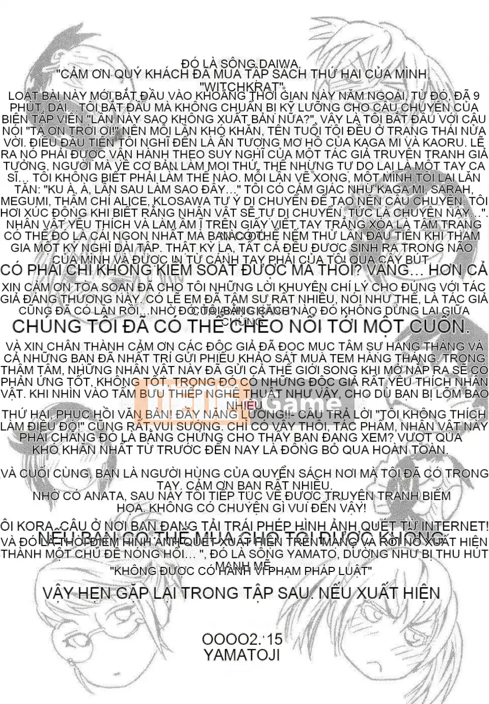 [Yamatogawa] Phù thủy (bản đầy đủ)
