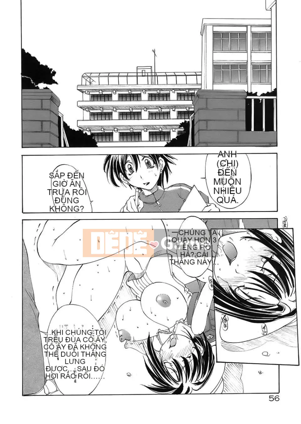 [Wu Dai Nagi] Học viện St. Margaret Tiếng Trung đen trắng