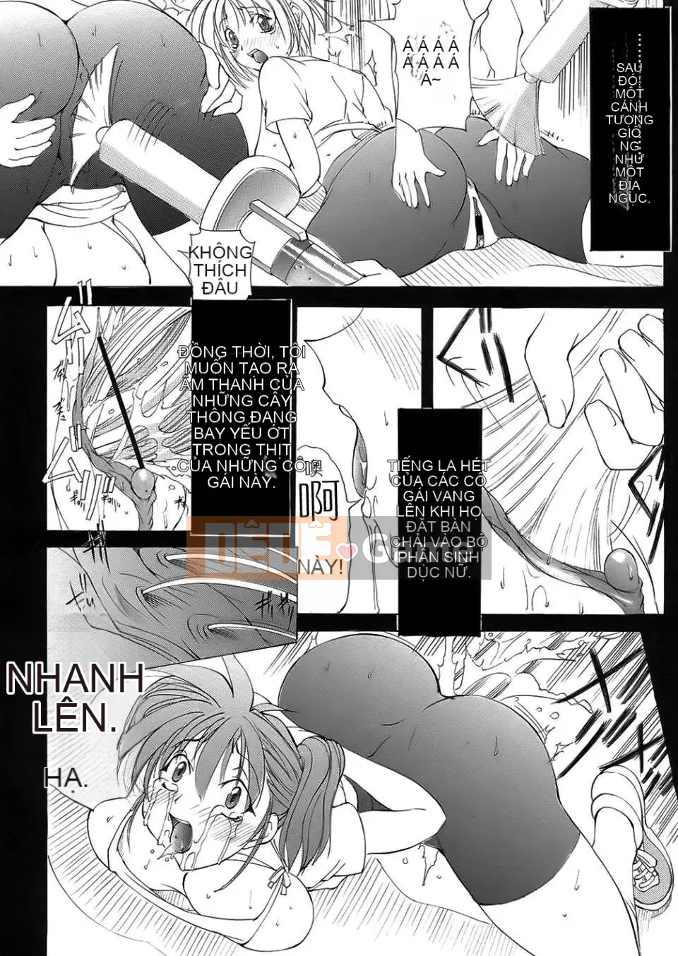 [Wu Dai Nagi] Học viện St. Margaret Tiếng Trung đen trắng