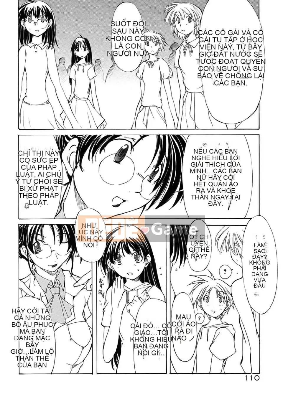 [Wu Dai Nagi] Học viện St. Margaret Tiếng Trung đen trắng