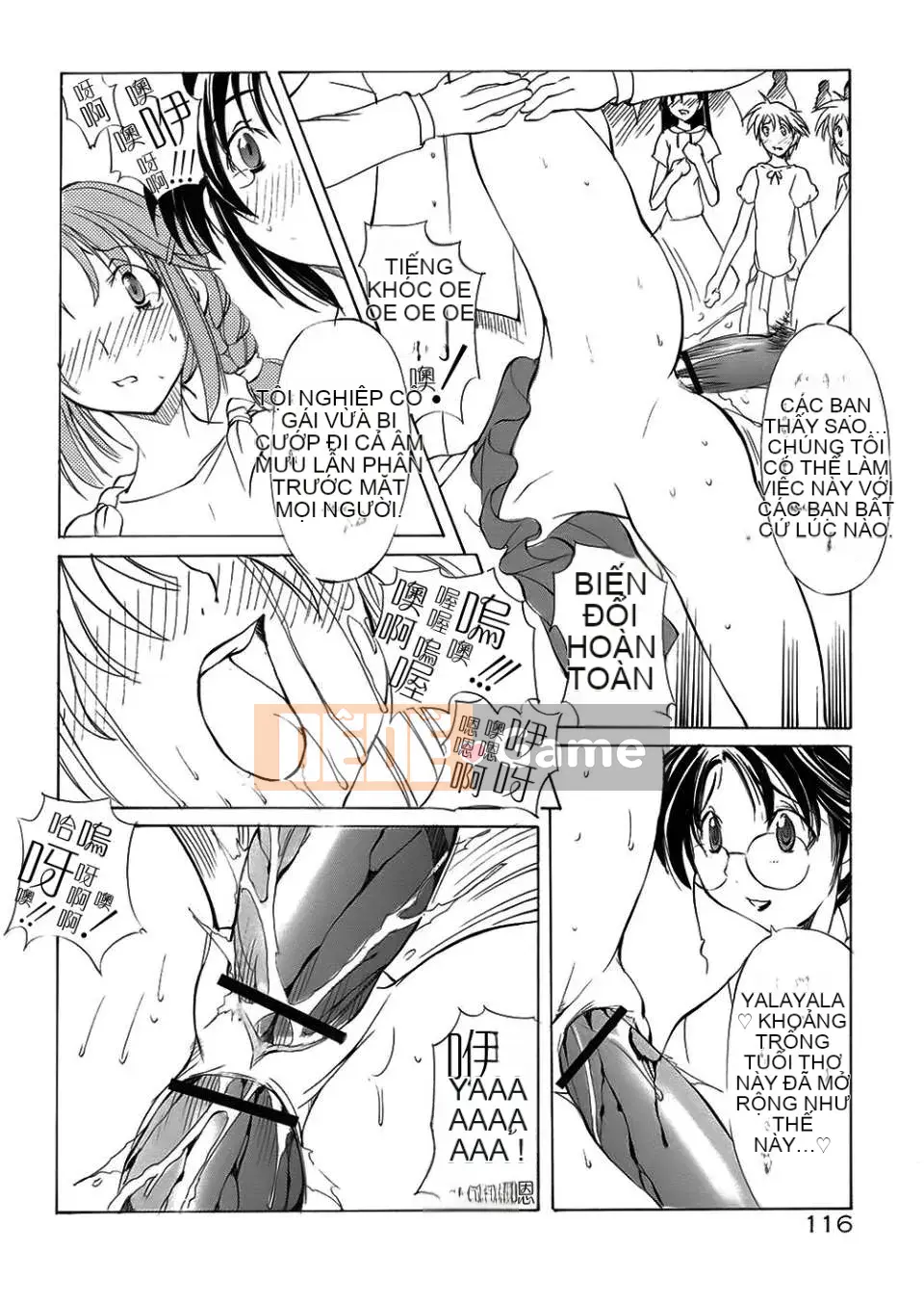 [Wu Dai Nagi] Học viện St. Margaret Tiếng Trung đen trắng