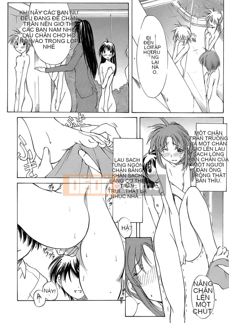 [Wu Dai Nagi] Học viện St. Margaret Tiếng Trung đen trắng