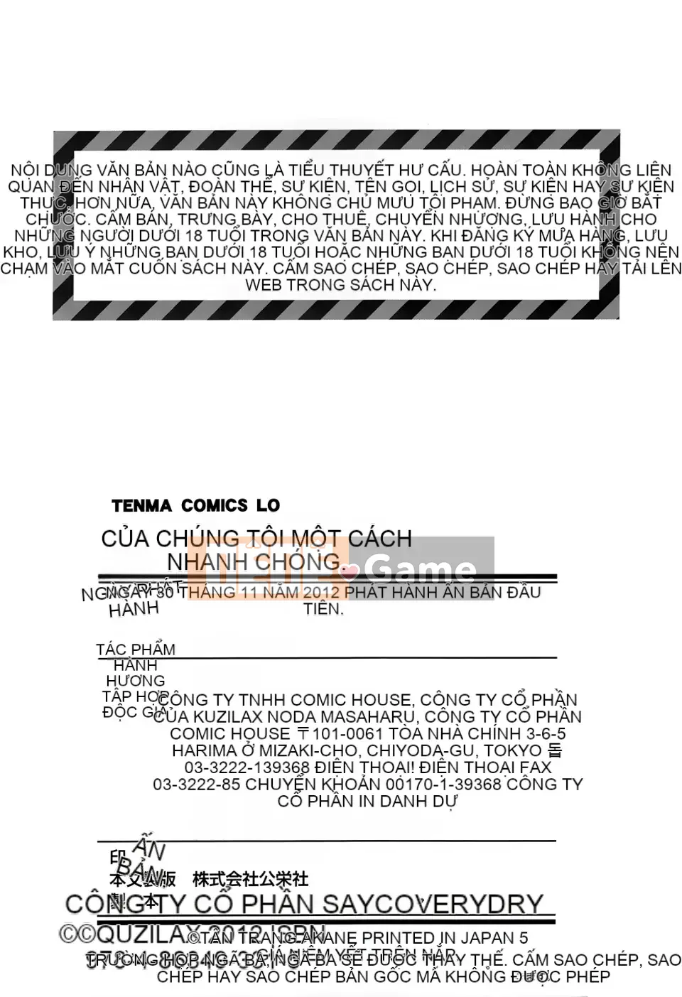 [Kujirax] Lori và Bokura không