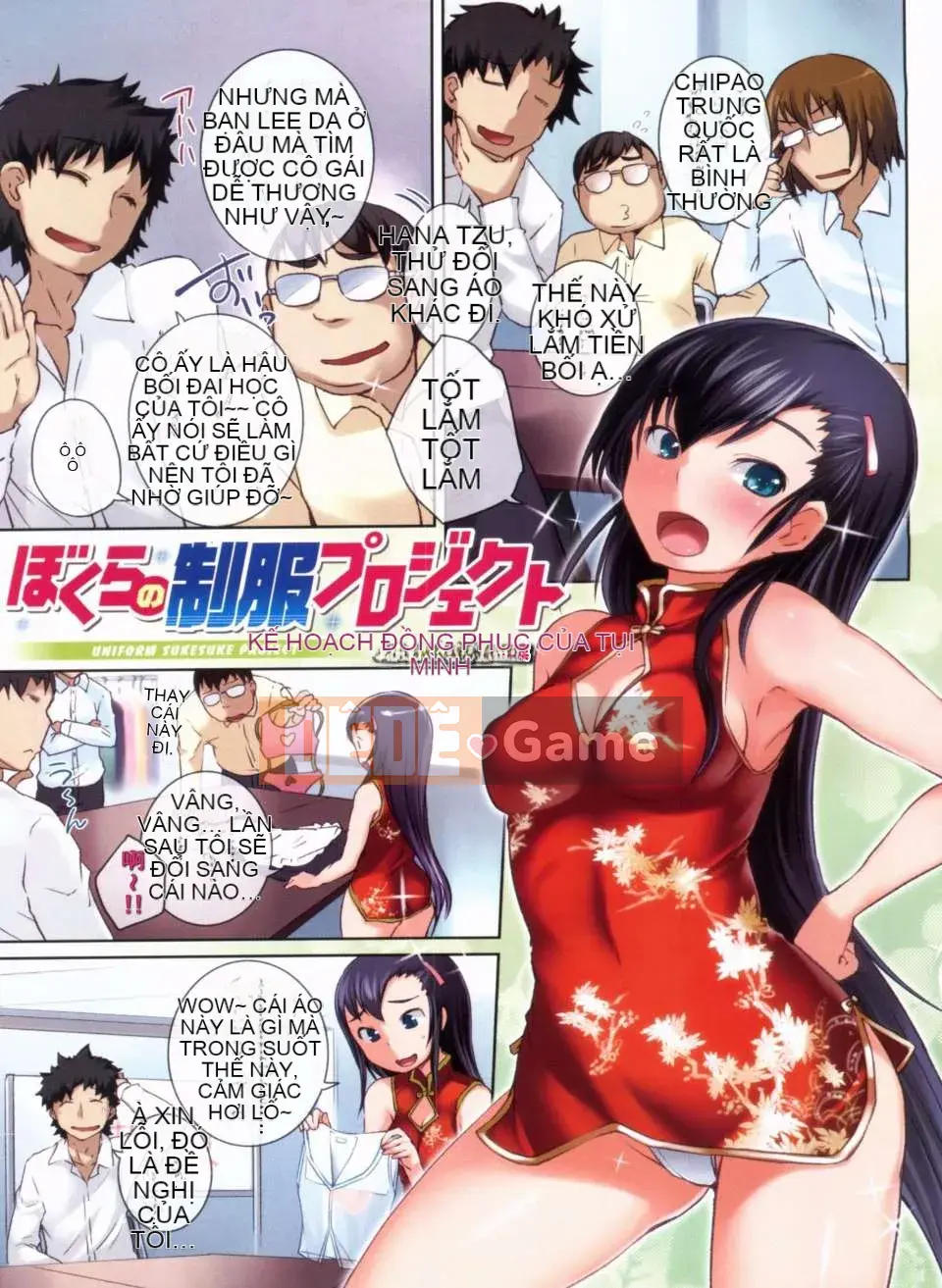 [Bossy] Trang tô màu Momojiri Joshi