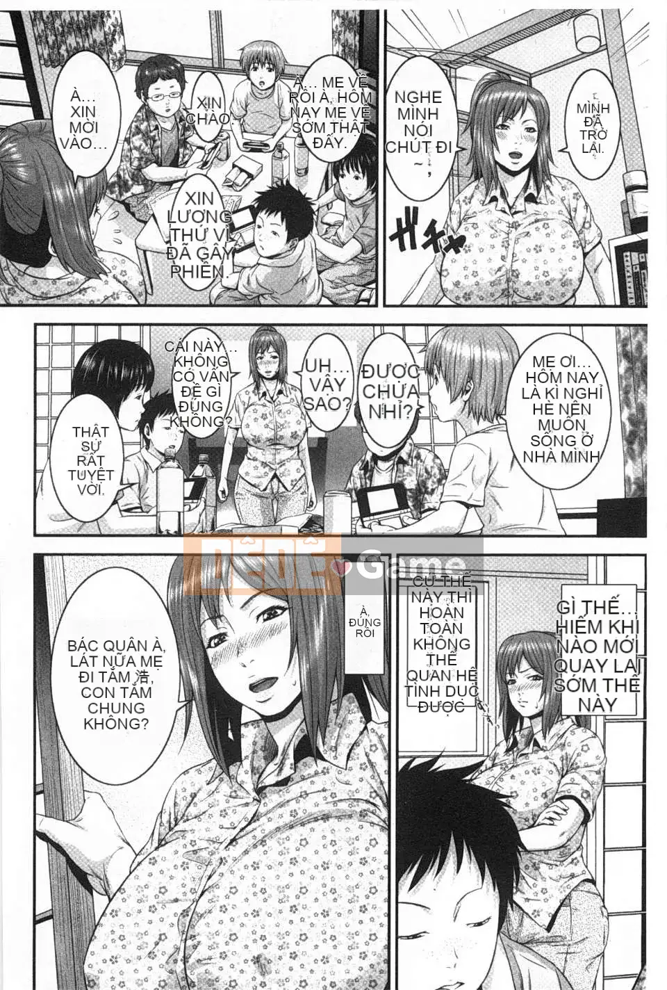 [Ếch con Tanji] cháu gái Saddle và mẹ hiếp dâm tập thể đen tối càn quét bản đồ]