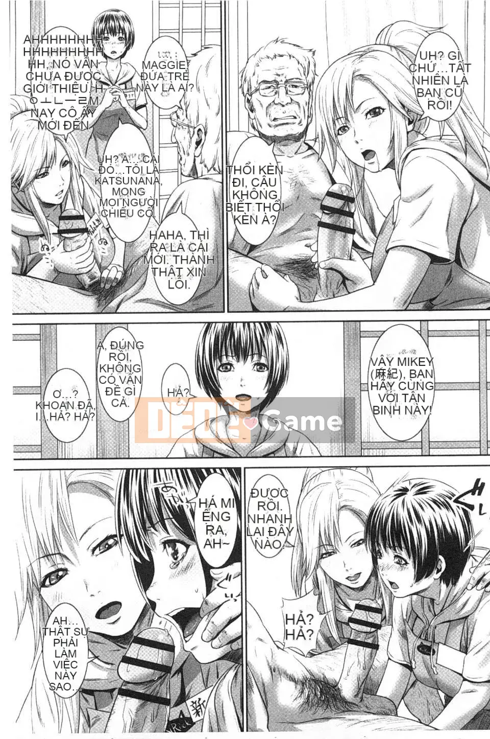 [Ếch con Tanji] cháu gái Saddle và mẹ hiếp dâm tập thể đen tối càn quét bản đồ]