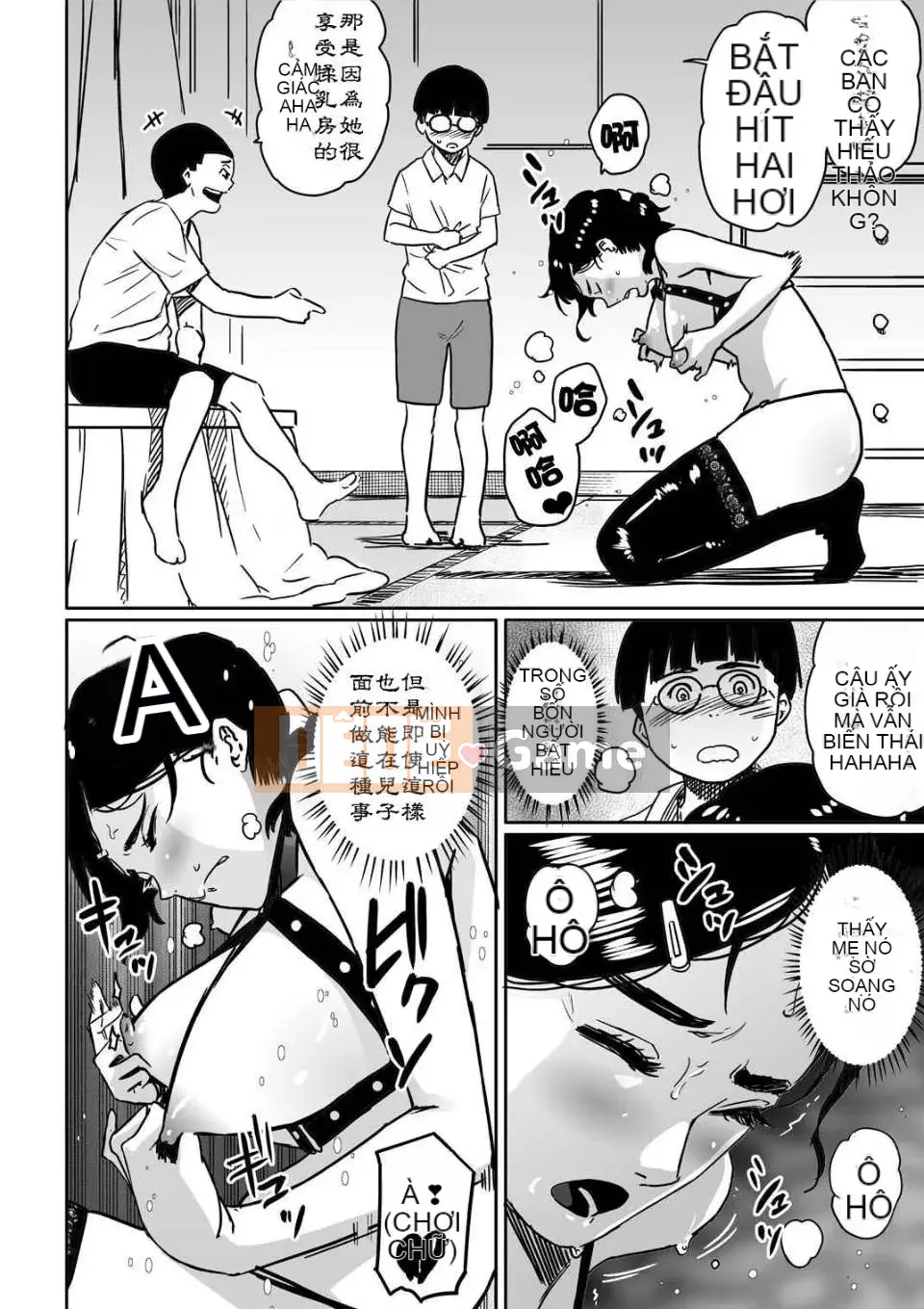 [Hana Hook] Mẹ không đủ tiêu chuẩn Giáo dục giới tính cho tôi và con lợn cái của con trai tôi [Cxming26 chỗ ở cá nhân]