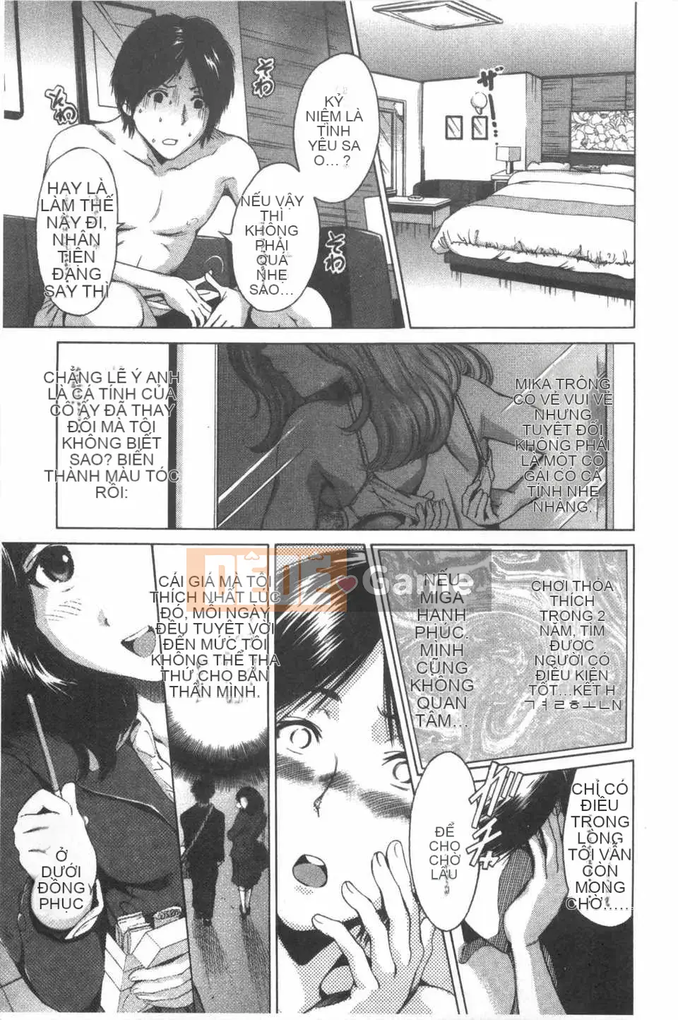 (Truyện tranh dành cho người lớn) [Bowie Okumori] Lần này, tôi đã may mắn.