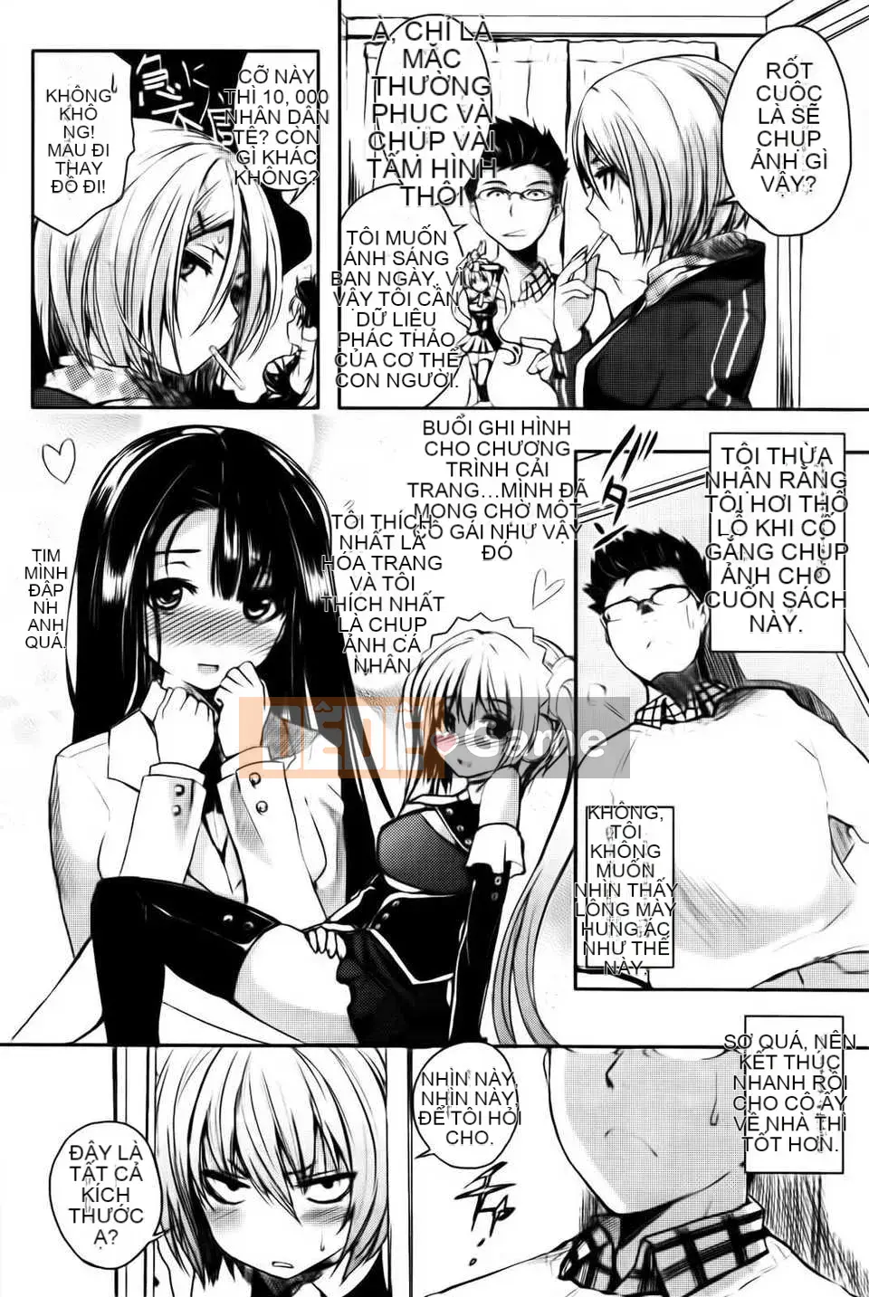 [Nhóm vẽ con gái khoảng cách của tình yêu thuần khiết][Pierre ☆ Yoshio] Chichi Bitch [Mông Cổ]