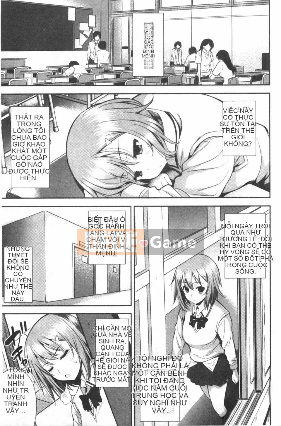 [ヤスイリオスケ] Love Don't Want School [Tiếng Trung] [Dark Scanning Picture]