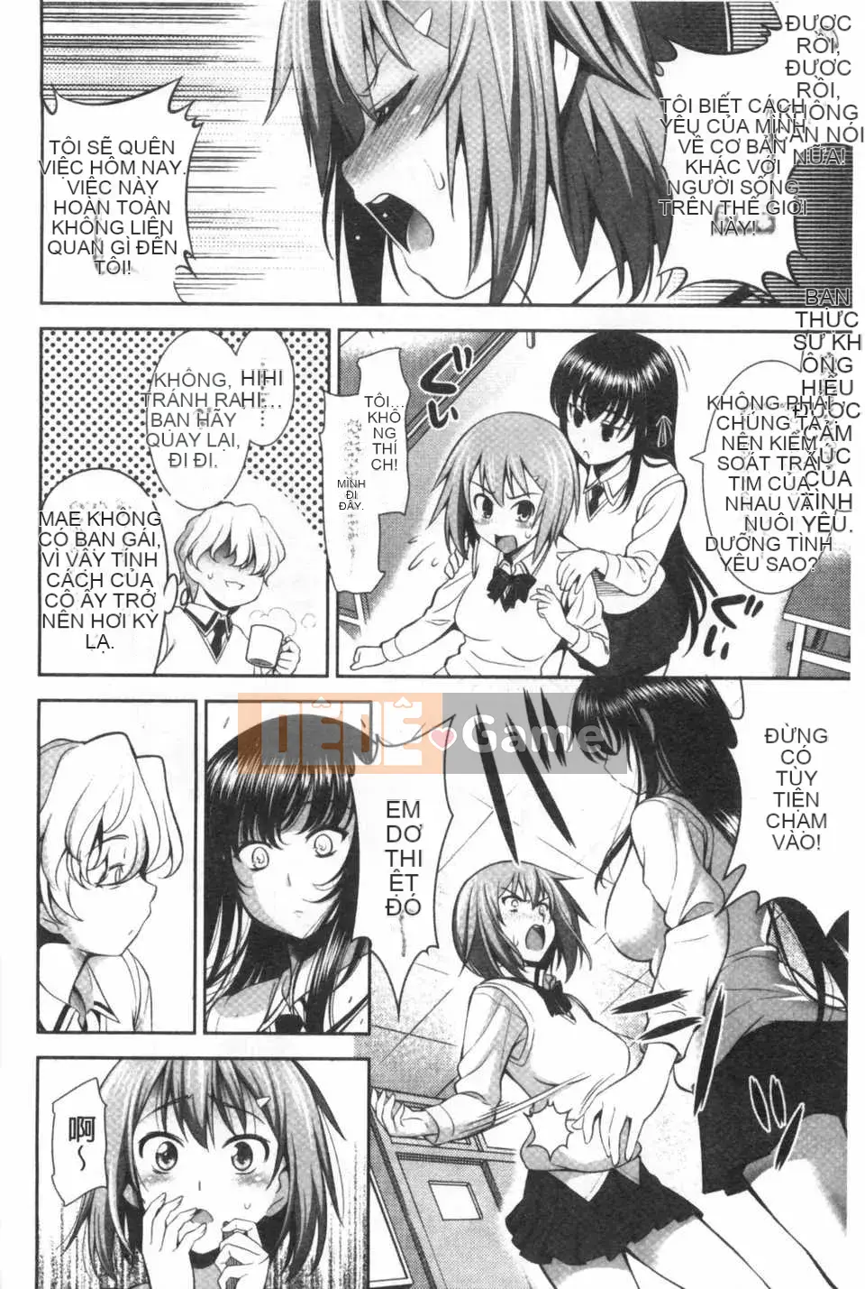 [ヤスイリオスケ] Love Don't Want School [Tiếng Trung] [Dark Scanning Picture]