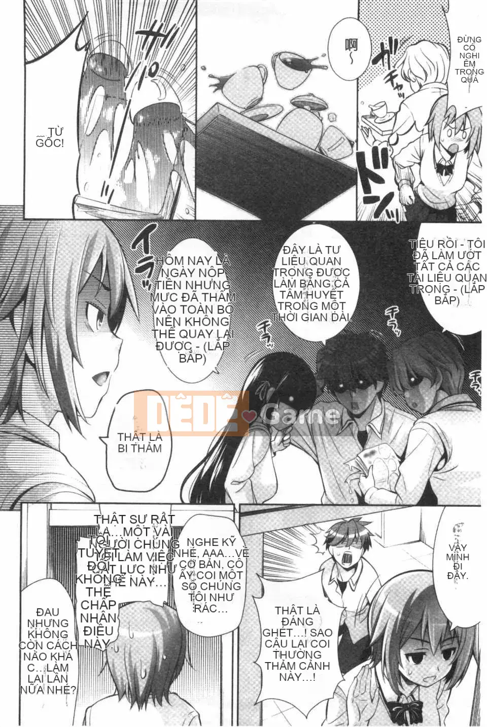 [ヤスイリオスケ] Love Don't Want School [Tiếng Trung] [Dark Scanning Picture]