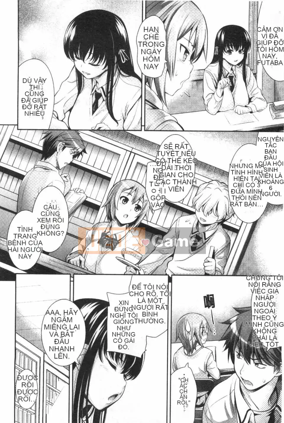 [ヤスイリオスケ] Love Don't Want School [Tiếng Trung] [Dark Scanning Picture]