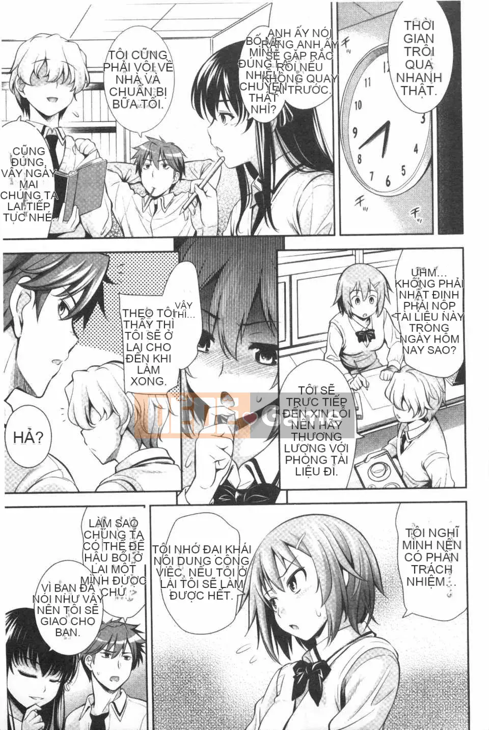 [ヤスイリオスケ] Love Don't Want School [Tiếng Trung] [Dark Scanning Picture]