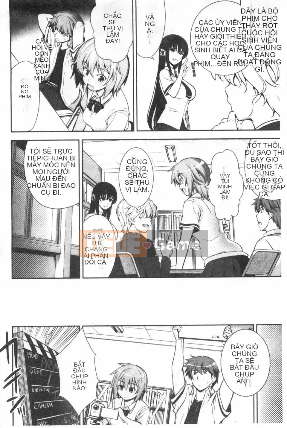 [ヤスイリオスケ] Love Don't Want School [Tiếng Trung] [Dark Scanning Picture]