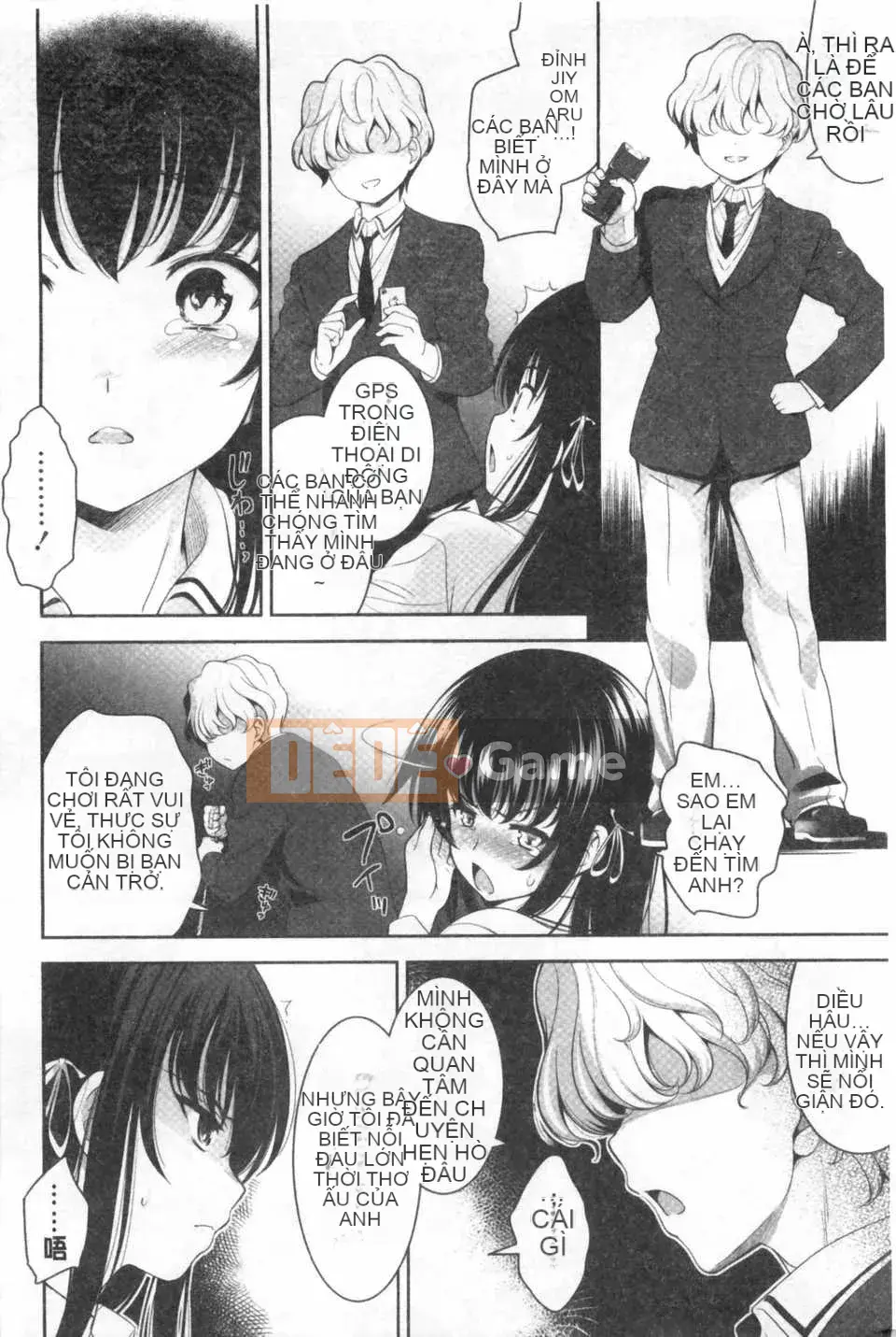 [ヤスイリオスケ] Love Don't Want School [Tiếng Trung] [Dark Scanning Picture]