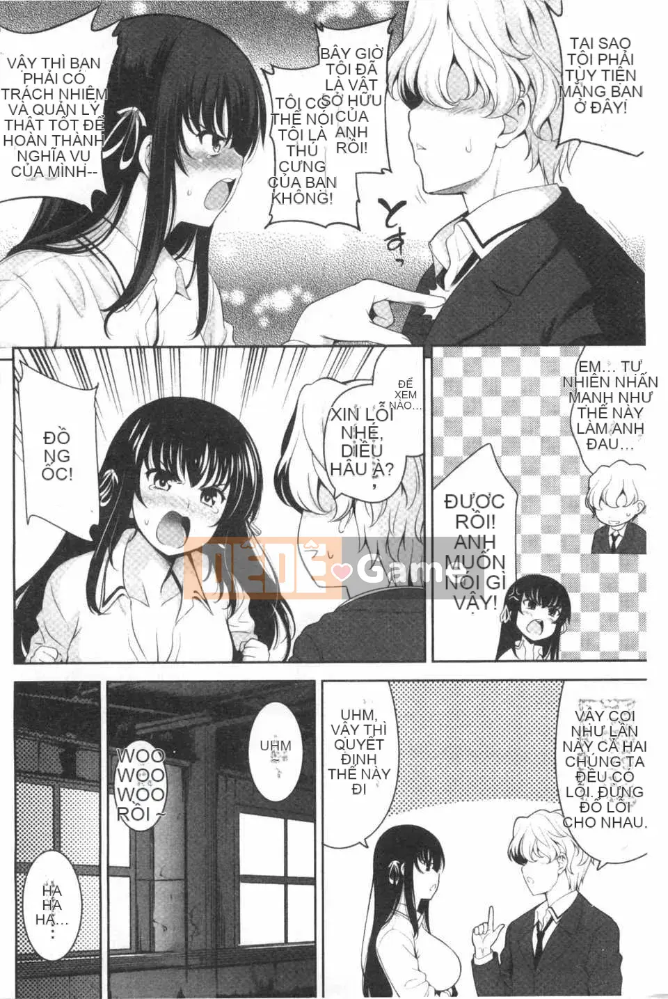 [ヤスイリオスケ] Love Don't Want School [Tiếng Trung] [Dark Scanning Picture]