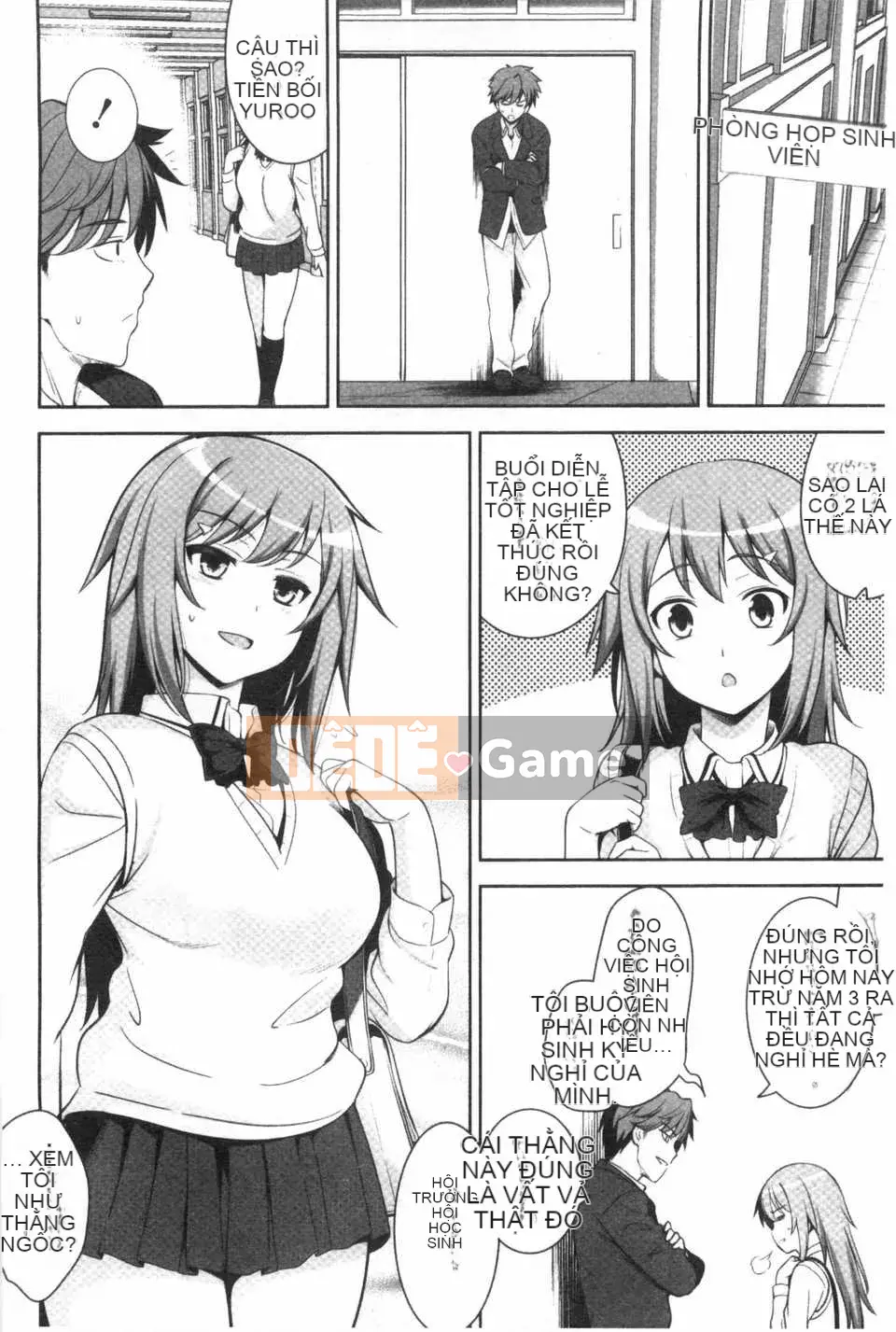 [ヤスイリオスケ] Love Don't Want School [Tiếng Trung] [Dark Scanning Picture]