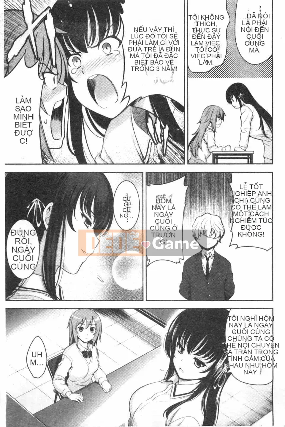 [ヤスイリオスケ] Love Don't Want School [Tiếng Trung] [Dark Scanning Picture]