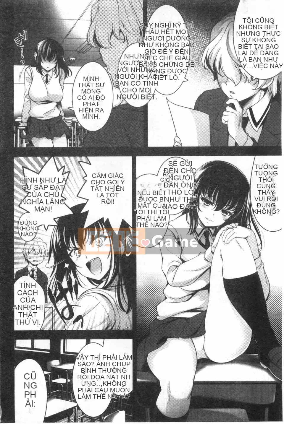 [ヤスイリオスケ] Love Don't Want School [Tiếng Trung] [Dark Scanning Picture]