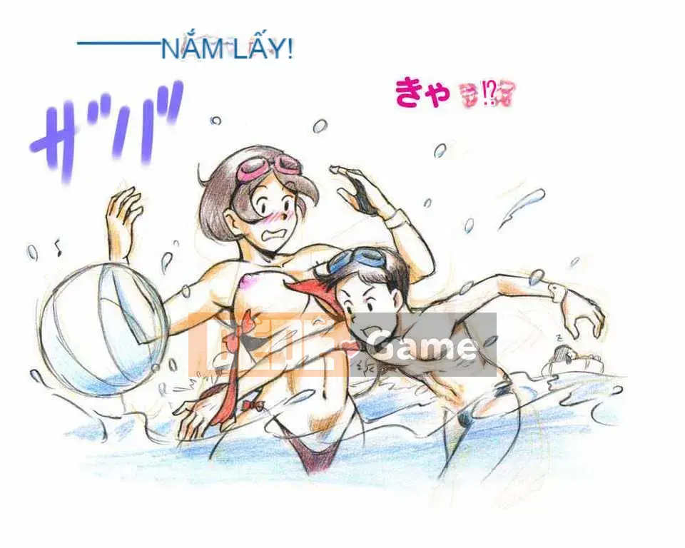 [Name Gakuen 016][pink-noise (Mizuiro Megane)] Mamasho Time Midsummer Pool Hen[Baiduban][60MB]