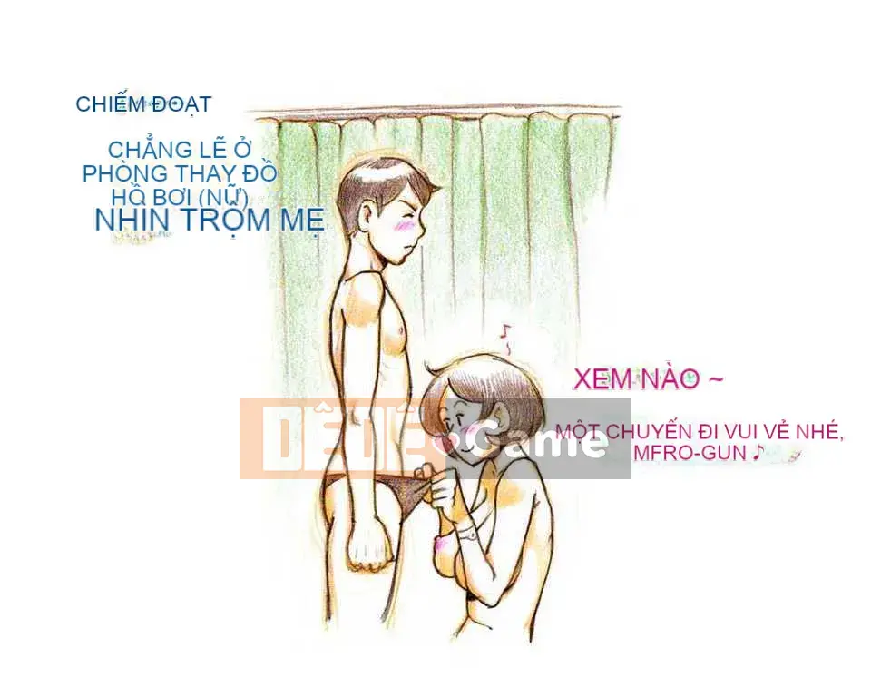 [Name Gakuen 016][pink-noise (Mizuiro Megane)] Mamasho Time Midsummer Pool Hen[Baiduban][60MB]